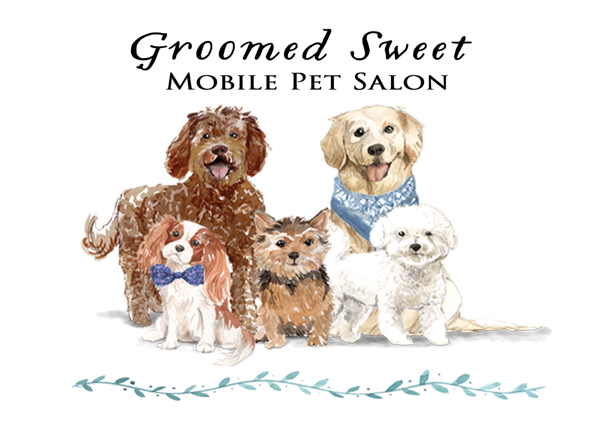 Groomed Sweet Mobile logo